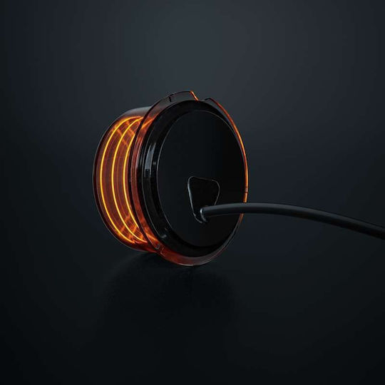 Neon Volume Light Strans Geo Dark 10-40v Orange