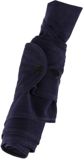 Inflatable Travel Pillow Navy Blue