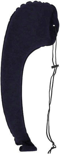 Inflatable Travel Pillow Navy Blue