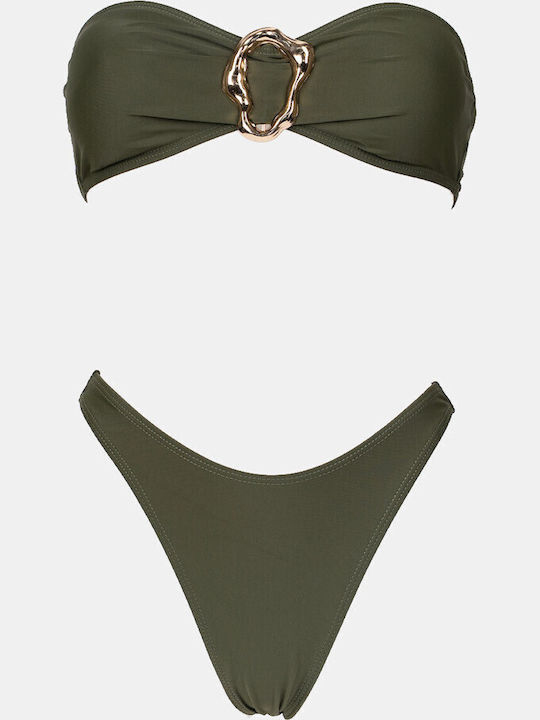 Set Bikini Χακι