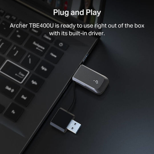 TP-LINK Archer TBE400U USB Network Adapter with Wireless Wi-Fi Connection