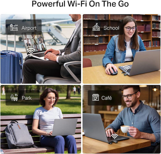 TP-LINK Archer TBE400U USB Network Adapter with Wireless Wi-Fi Connection