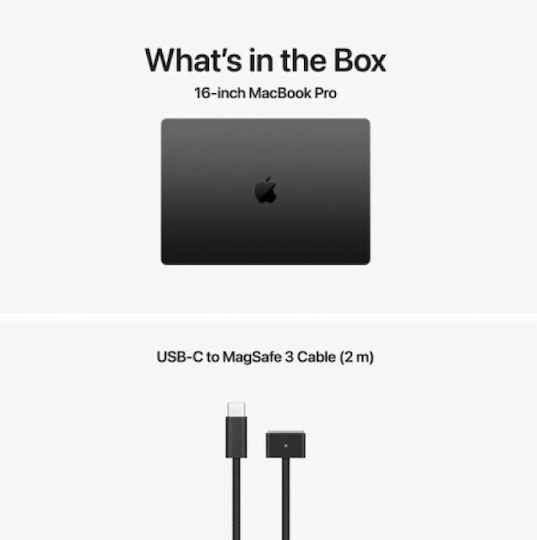Apple MacBook Pro 16,2 Zoll IPS Retina Display 120Hz (M5 Max-18-Kern/64GB/2TB SSD/40-Kern-GPU) Space Black Internationales Englisch Tastatur