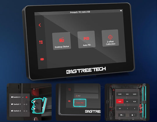 Afișaj Tactil Pentru Imprimantă 3D Bigtreetech K-touch V1.0 Compatibil Klipper