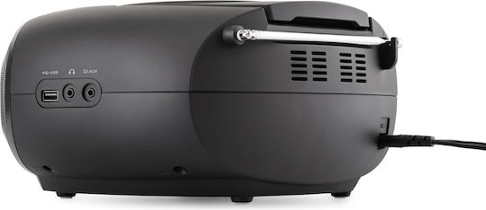 Jvc Rd-e664b-dab Cd Radio 2x2.5w Rms Bluetooth Usb Afișaj Lcd Ceas Telecomandă Negru