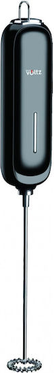 Voltz Milchaufschäumer Hand-Batterie Schwarze