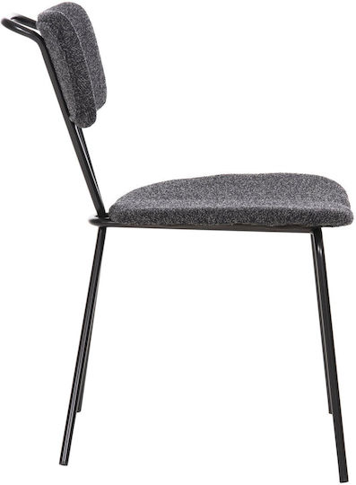 Dining Room Chair Metallic Dark Gray