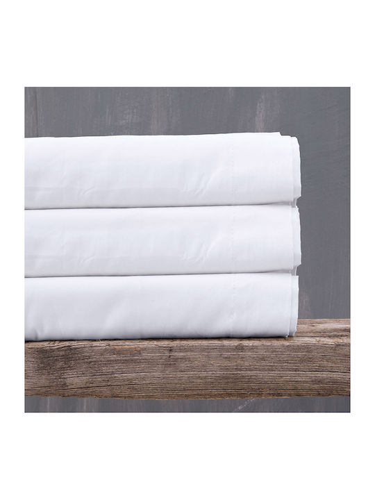Rythmos Bettlaken Super-Doppel 220x260cm. White