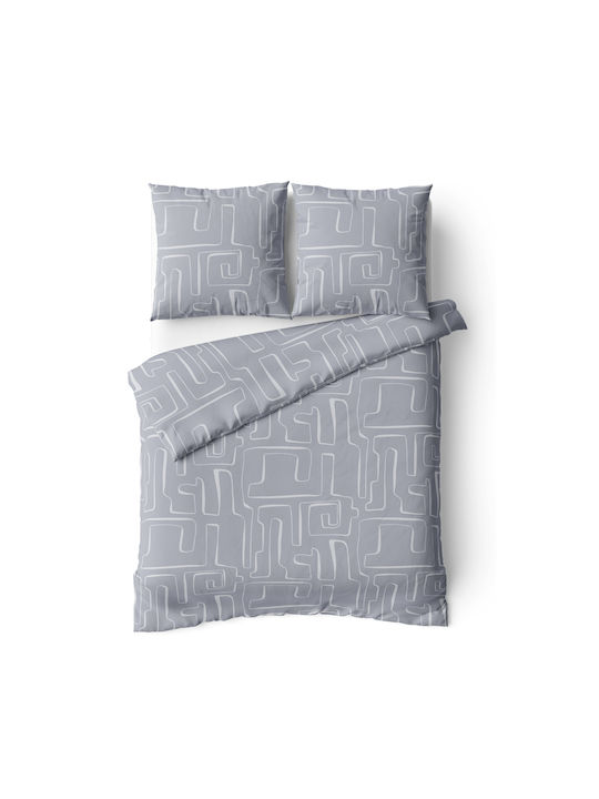 Charalambidis Textiles Set Bed Sheets Super King 240x260cm 4 Pieces