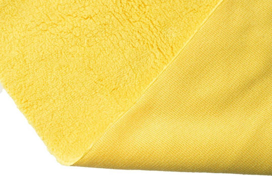Πετσέτα Microfiber Προσώπου Κίτρινη 40x30εκ.