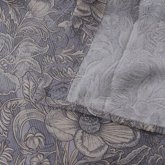 Beauty Home 12679 Set Of Double Bed Sheets With Rubber Hugger 165x200+30cm Gray (4 Pieces) 12679SEYDL