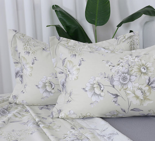 Beauty Home 12684 Set Bed Sheets Super King 230x260cm 4 Pieces