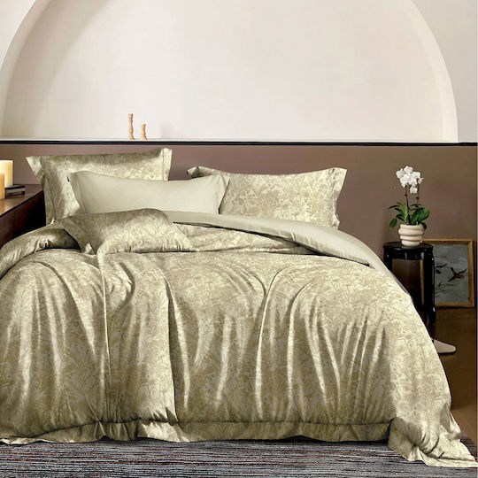 Beauty Home 12689 Σετ Υπέρδιπλο 4τμχ 230x260εκ. Μπεζ Beauty Home 12689 Σετ Υπέρδιπλο 4τμχ 230x260εκ. Μπεζ