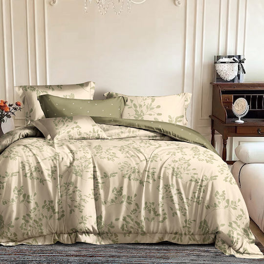 Beauty Home 12687 Σετ Υπέρδιπλο 4τμχ 165x200+30εκ. με Λάστιχο Μπεζ Beauty Home 12687 Σετ Υπέρδιπλο 4τμχ 165x200+30εκ. με Λάστιχο Μπεζ