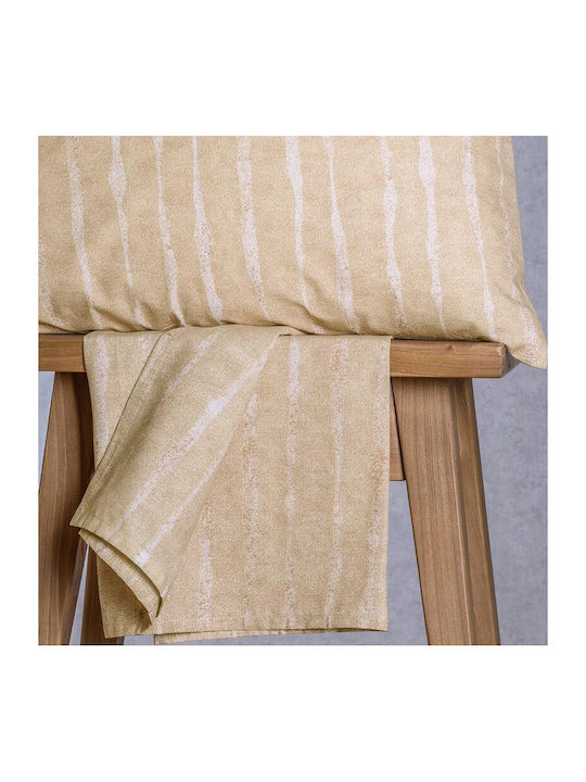 Melinen Kai Set Bed Sheet With 1 Pillowcase Single With Rubber Hugger 100x200+32cm 2 (2 Pieces)