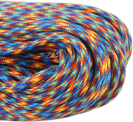 Atwood Rope Mfg Rope 550 Paracord 100 Ft Fire & Ice