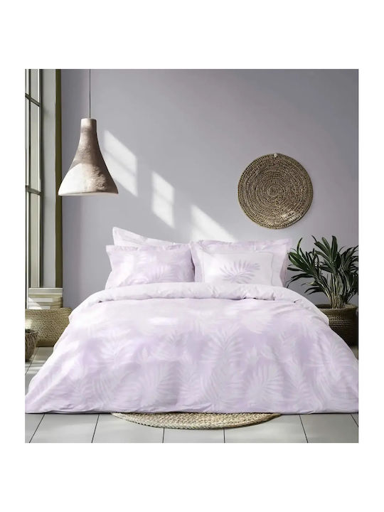 Nima Σετ Σεντόνια King Size 270x280εκ. Λιλά (4τμχ)