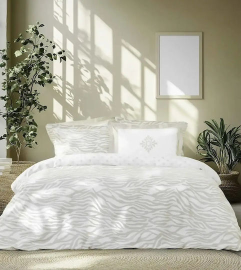 Nima Set Super Dublu 4 Bucăți 160x200+32cm cu Elastic Posh Bej Nima Set Super Dublu 4 Bucăți 160x200+32cm cu Elastic Posh Bej