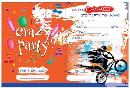 Alta Karta Einladungen Party Set 8 Stück 130003