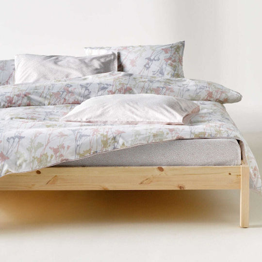Kentia Breza Комплект Чаршафи За Двойно Легло 240x270см Dusty Pink 4 Броя