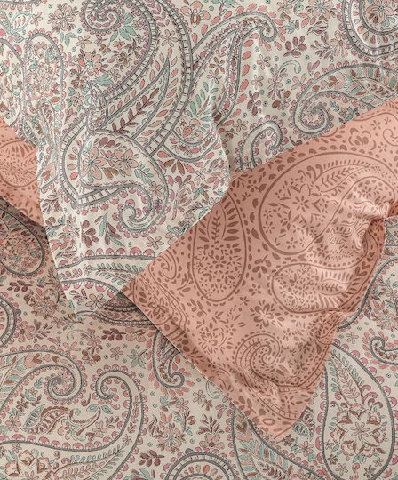 Palamaiki Estella Комплект Чаршафи King Size с Ластик 240x260+32см Многоцветни (4 броя)
