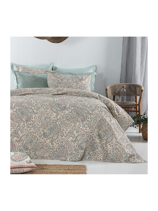 Palamaiki Estella Set Cearceafuri de Pat King Size 270x260cm Multicolore 4 Bucăți