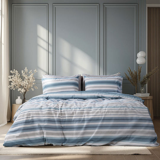 Beauty Home 12561 Module Dublu 4 Bucăți 200x260 cm Albastru Deschis