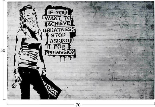 Paintings Wall Art Fb94831 Printed Canvas 70x3 Thickness X50cm