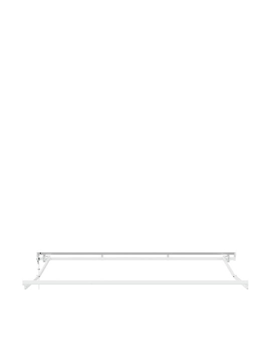 vidaXL Garden Awning Frame with LEDs 2.5x2m