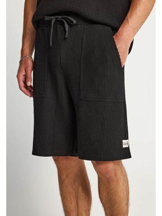 Sports Men's Bermuda Shorts Black FBM013-065-03-Regular Fit