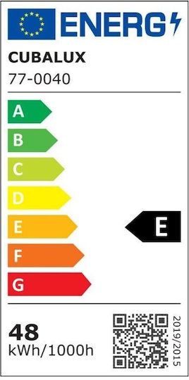 Cubalux LED Strip 24V Cold White Light 5m