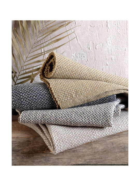 Rythmos Arecibo Rug Rectangular Cotton Dark Gray