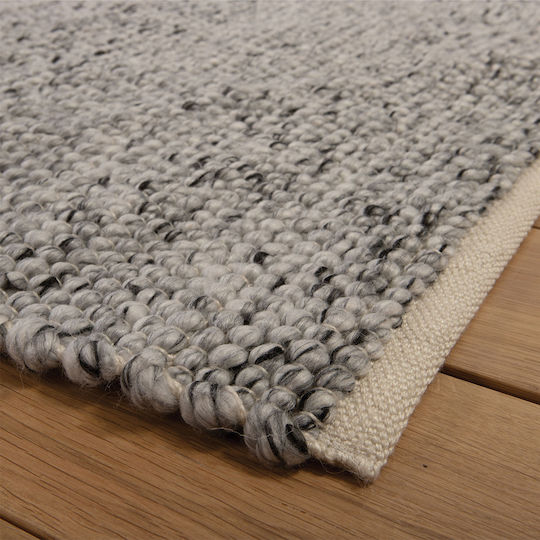Nef-Nef Homeware Lodrin Килим Правоъгълена Сив