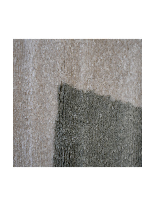 Abstract Living Room Rug Runner Beige 80x150cm