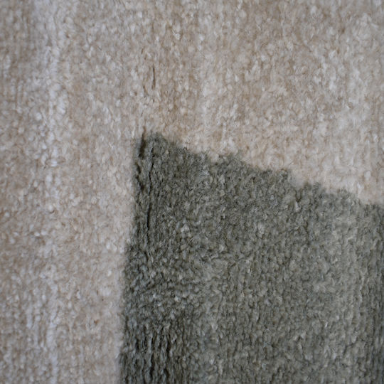 Abstract Living Room Rug Runner Beige 80x150cm