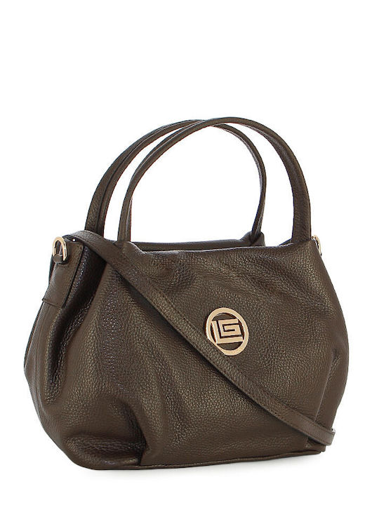 Leather Women's Crossbody Bag Brown