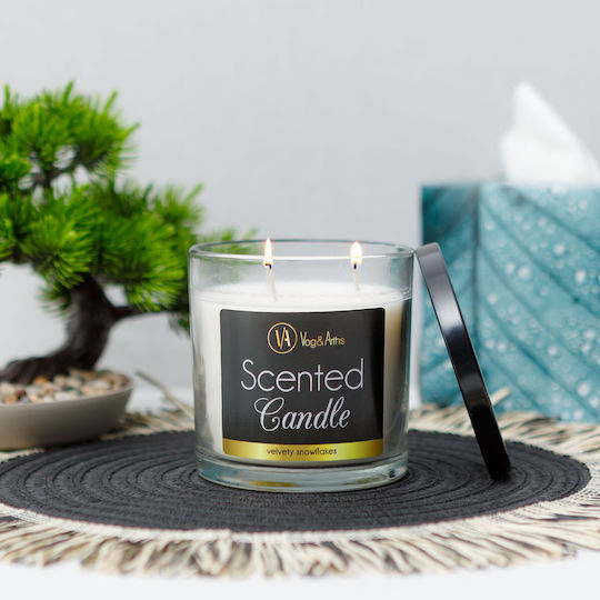 Alista Home Christmas Glass Candle 10x10cm