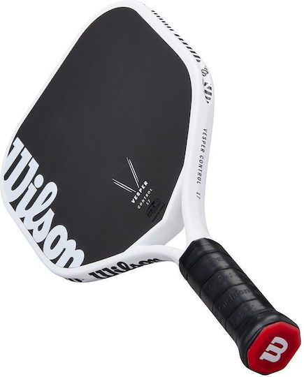Rachetă Pickleball Wilson Vesper Control Rachetă Pickleball Paletă 17 V1 Neagră
