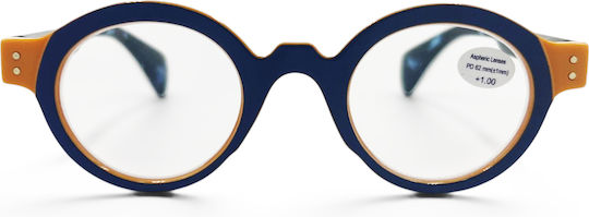Optosquad Lesebrillen +2.00 in Marineblaue Farbe OPT-3026-2