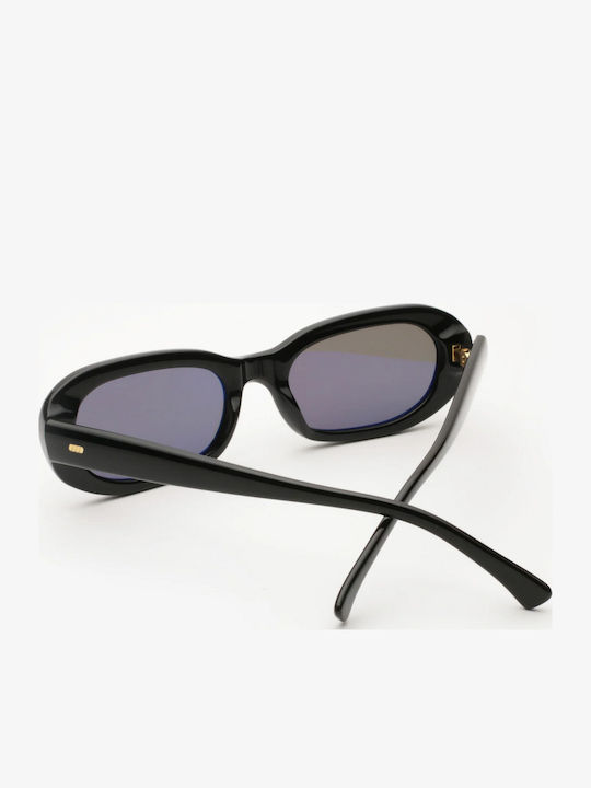 Gast Onda Unisex Sunglasses with Black Horn-Rimmed Frame