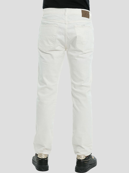 Ανδρικό Παντελόνι Τζιν White