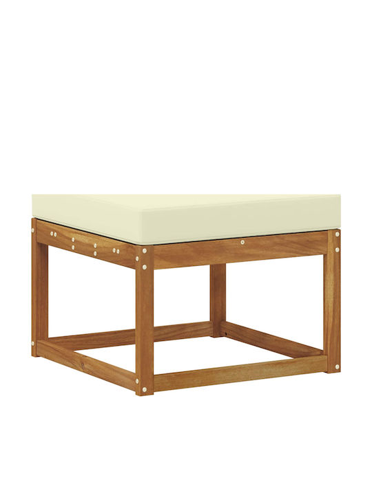 Corner Outdoor Sofa Plastic with Cushions 306x128.5x73cm
