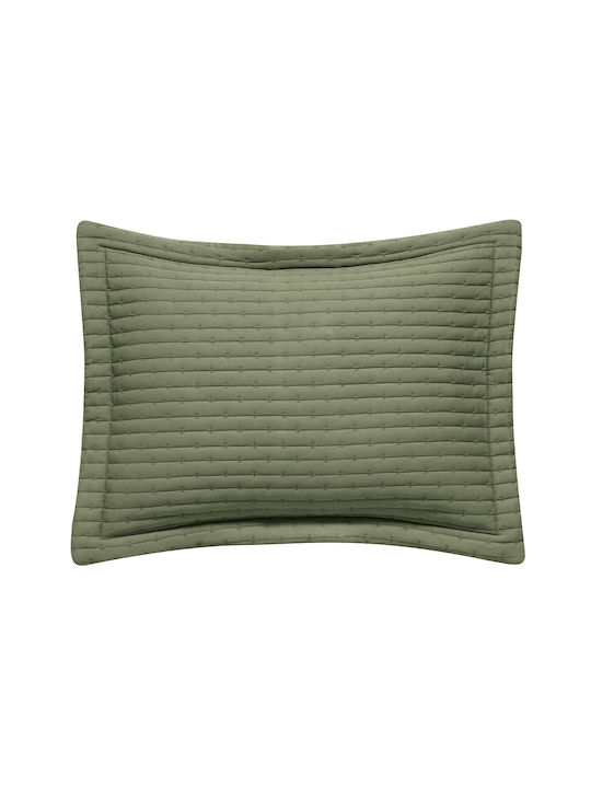 Kentia Mason Set Coverlets Single Microfiber Olive Green 160x240cm 2 Pieces