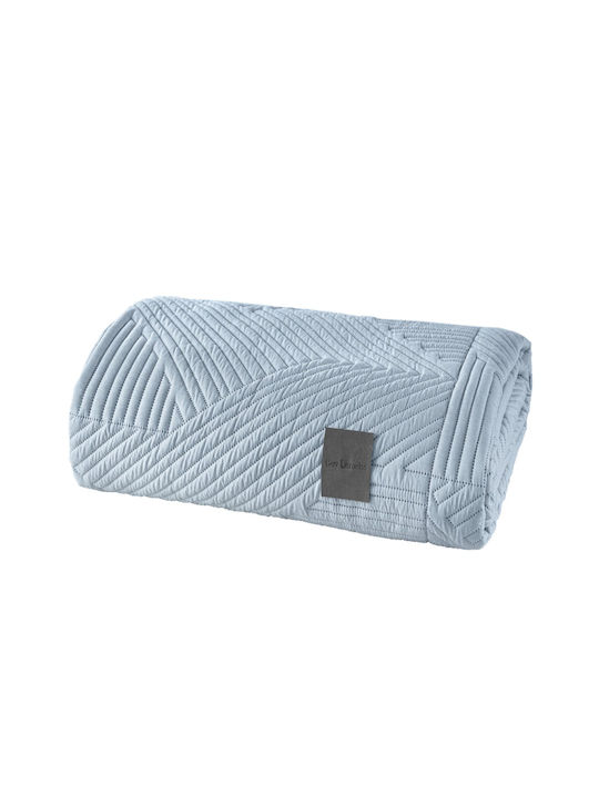 Guy Laroche Ziana Tagesdecken Hälbige Microfiber Denim 180x240cm 2Stücke
