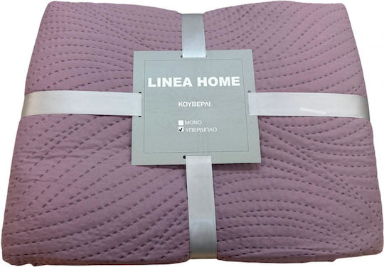 Linea Home Peak Суперспалня Розово 220x240см