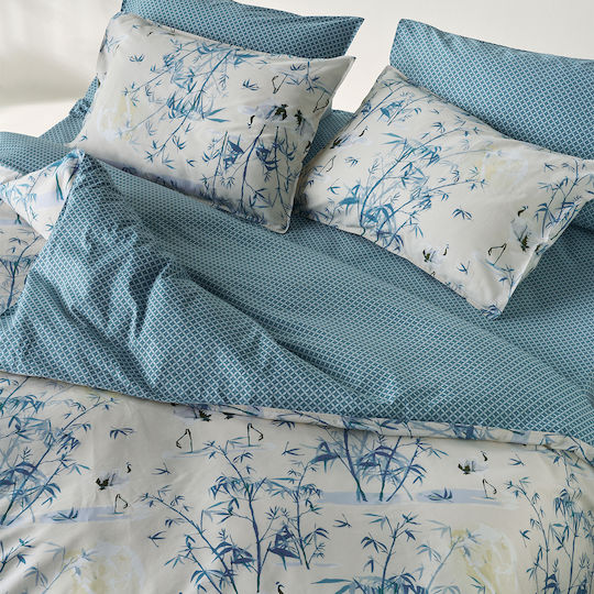 Kentia Shizen Double Coverlets Set Cotton Satin Shizen 230x250cm