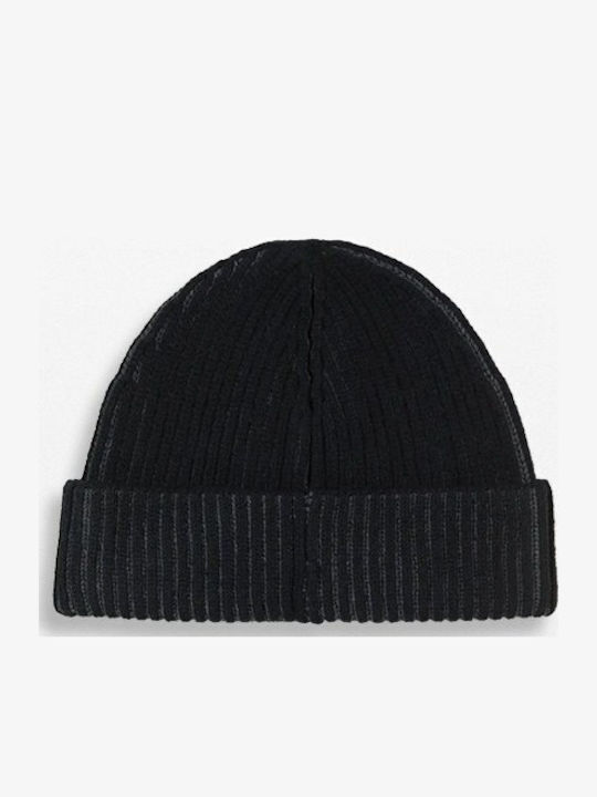 Boke Flower 2.0 Beanie Unisex Wendbarer Strickmütze in Schwarz