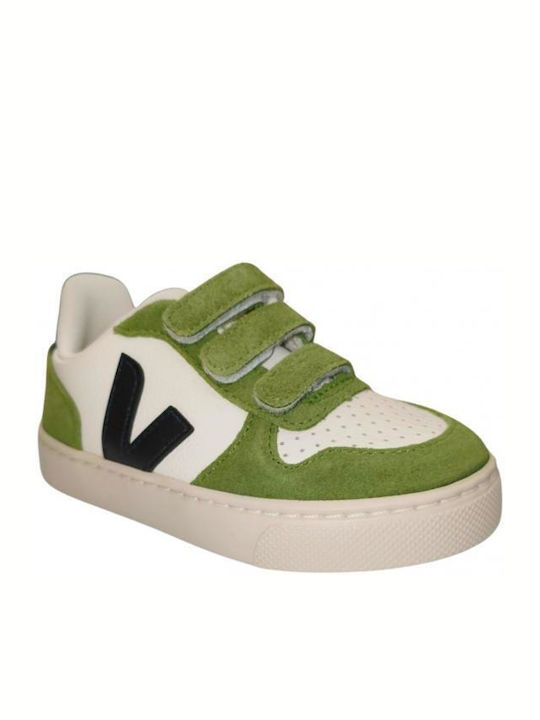 Παιδικά Sneakers με Σκρατς Λευκά