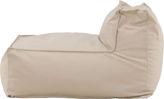 Spitishop Sitzsack Sessel Wasserdicht Rambo Corner Beige 85x105x75cm