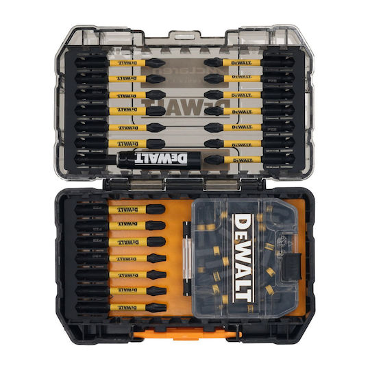 Dewalt Mclaren Dt70908t-qz Flextorq Комплект Винтовертни Битове и Аксесоари 51 Бройки